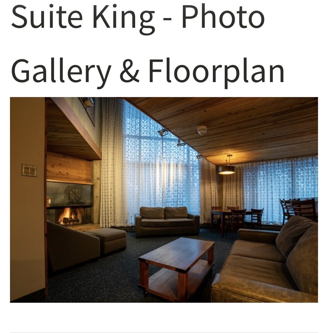 2 adjoining SnowBird units this weekend (1 is a King Suite) Iron Blosam (sleeps 10) Memorial Day weekend!