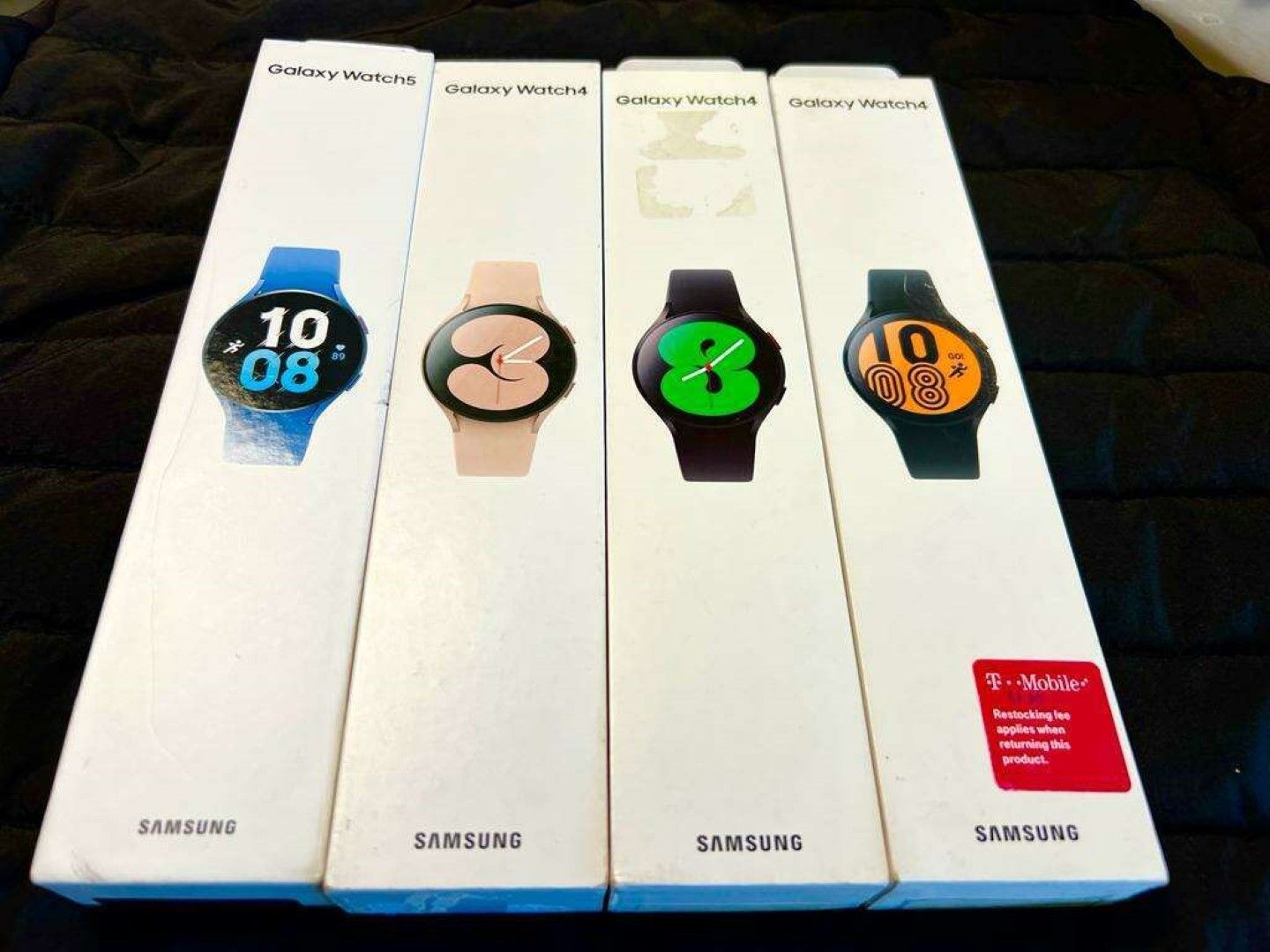 Brand New Samsung Galaxy Watches 4 and 5 in 3 colors Wifi and Cellular (Unlocked)