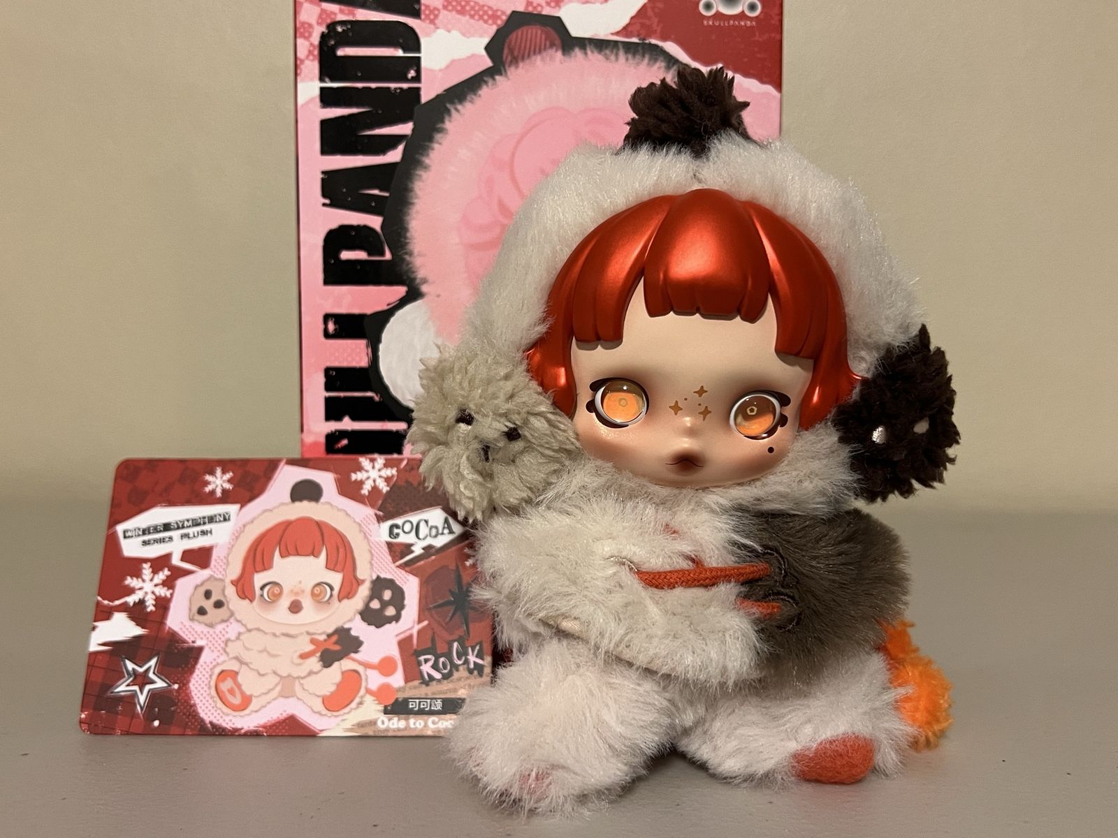 SkullPanda Winter Symphony Series Plush Figure "Ode to Cocoa"