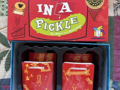 Gamewright In A Pickle: The What's in a Word Game, Dr. Toy Award Winner, Ages 10+