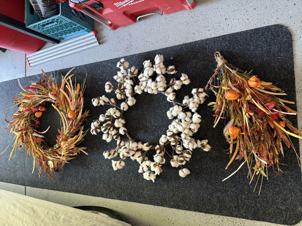 Large Fall Wreaths $30 Each