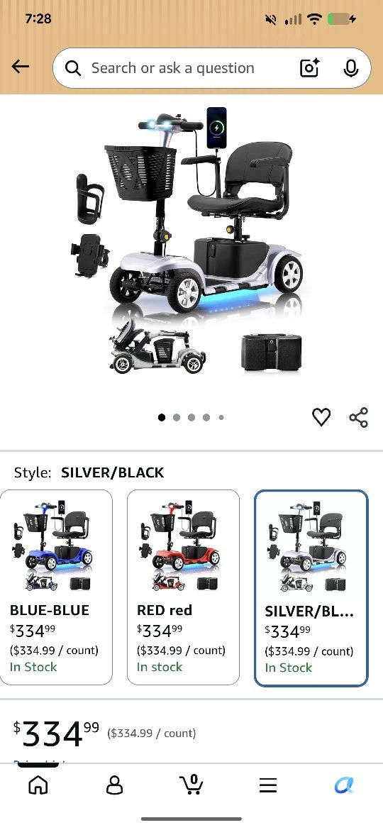 Seeking a Foldable Mobility Scooter for POTS & Fall Prevention