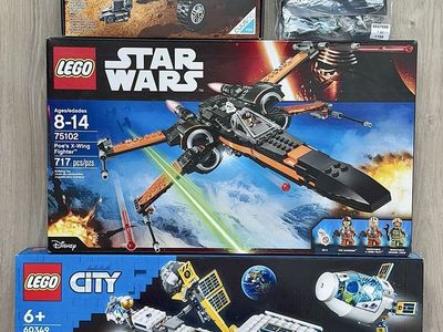 LEGO Lot – NEW & Sealed | RARE Curiosity Rover, Poe’s X-Wing, Space Station + Rare Bo-Katan Promo