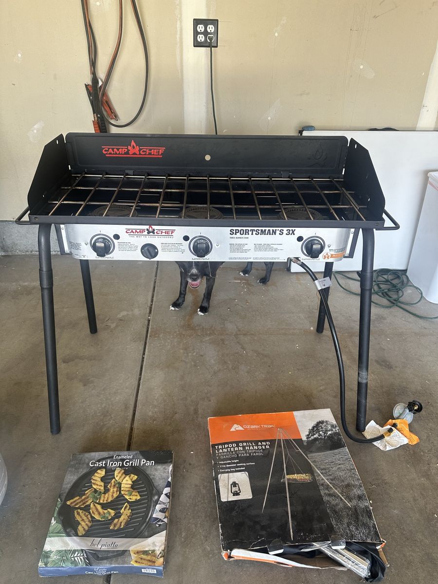 Camp stove & accessories
