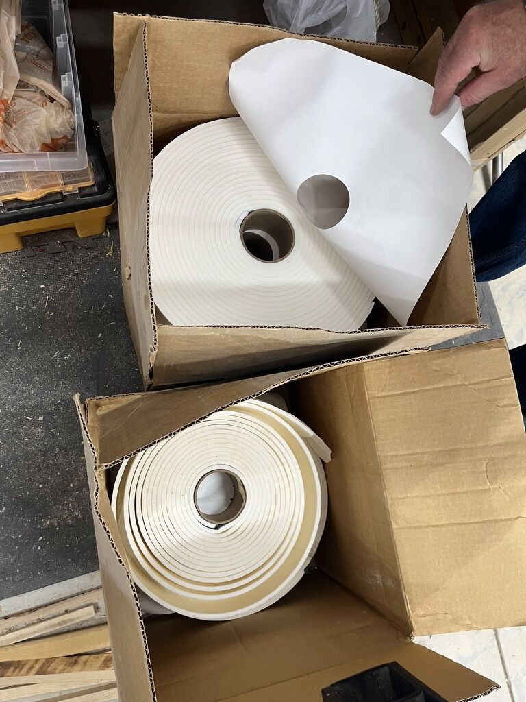 Energy Foam Sill Sealer (goes between foundation and stud wall)