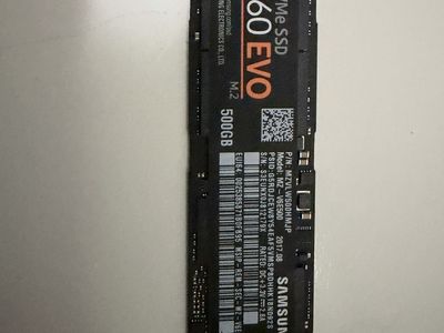 Samsung 960 EVO 500Gb m.2 NVMe SSD