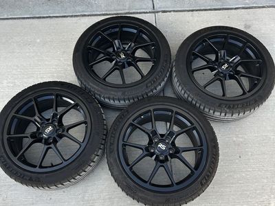 Nuespeed 18" 5x112 Black Wheels