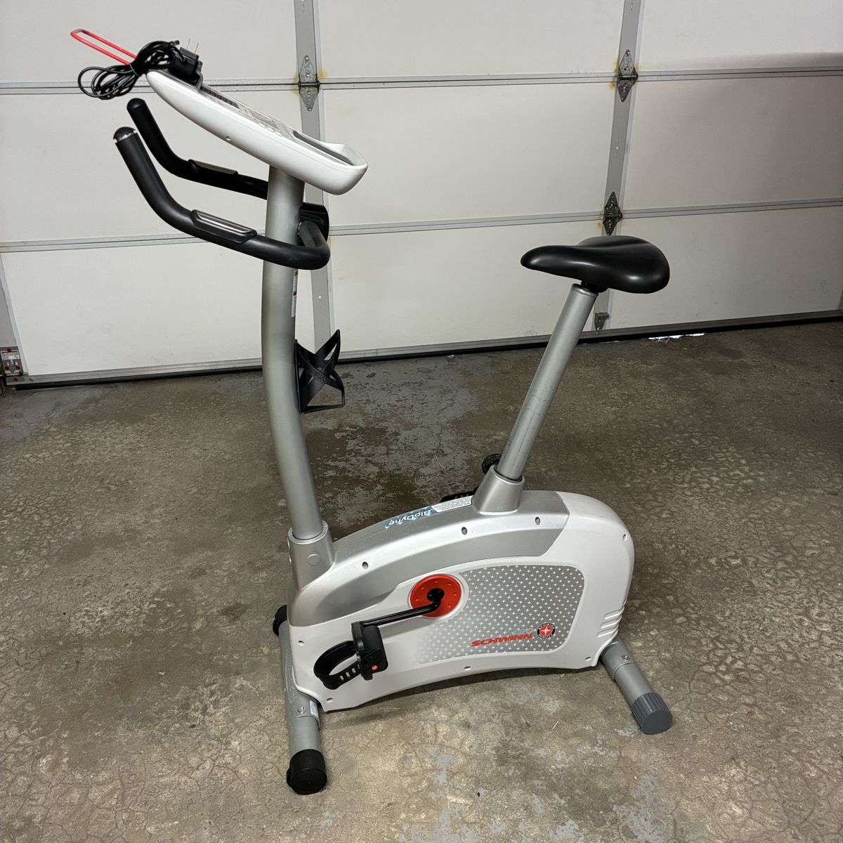 Schwinn Airdyne AD6 Upright Exercise Bike - Silver/Black