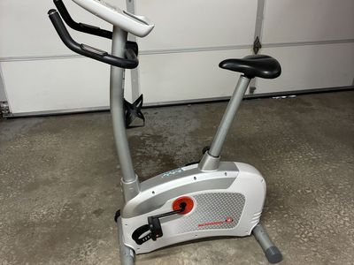 Schwinn Airdyne AD6 Upright Exercise Bike - Silver/Black