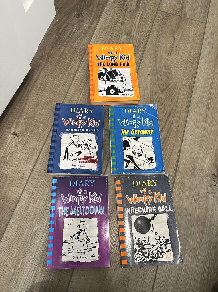 Diary Of A Wimpy Kid Books