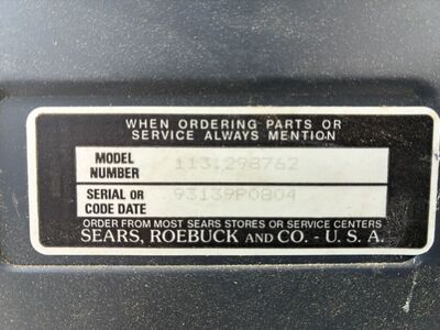 Table Saw Craftsman 113