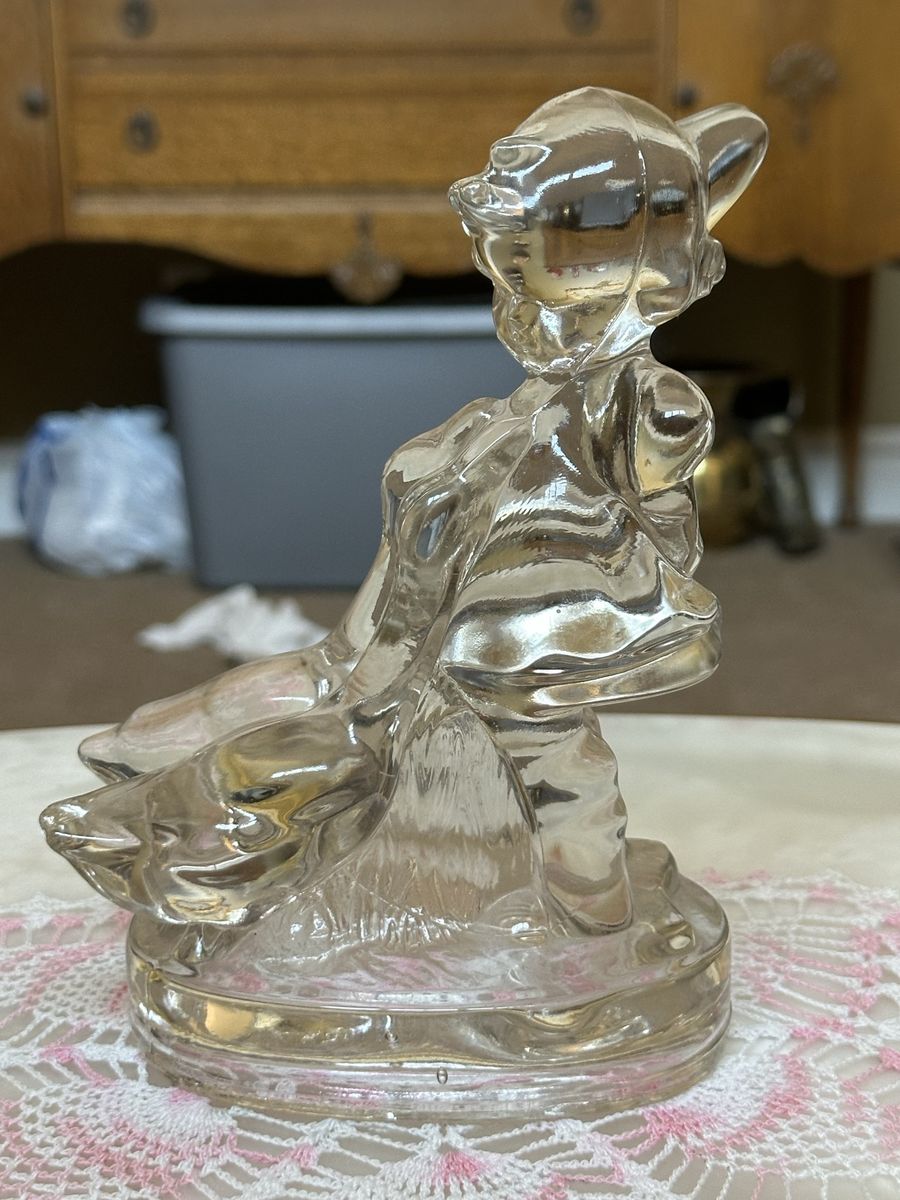 VTG Goebel Crystal Hummel Good Girl Figurine 7 3/4" Tall