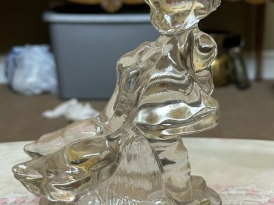 VTG Goebel Crystal Hummel Good Girl Figurine 7 3/4" Tall