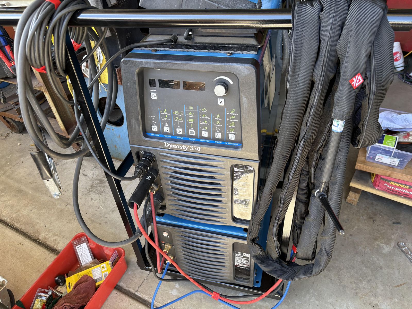 Miller Dynasty 350 Tig Welding Machine With Water Cooler