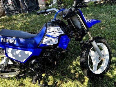 Yamaha PW50 Youth Dirt Bike with Training Wheels title in hand