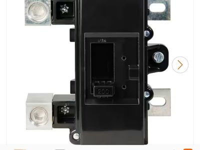 200 amp square D breaker
