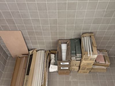 Remnant Tile from a recent build, multiple colors