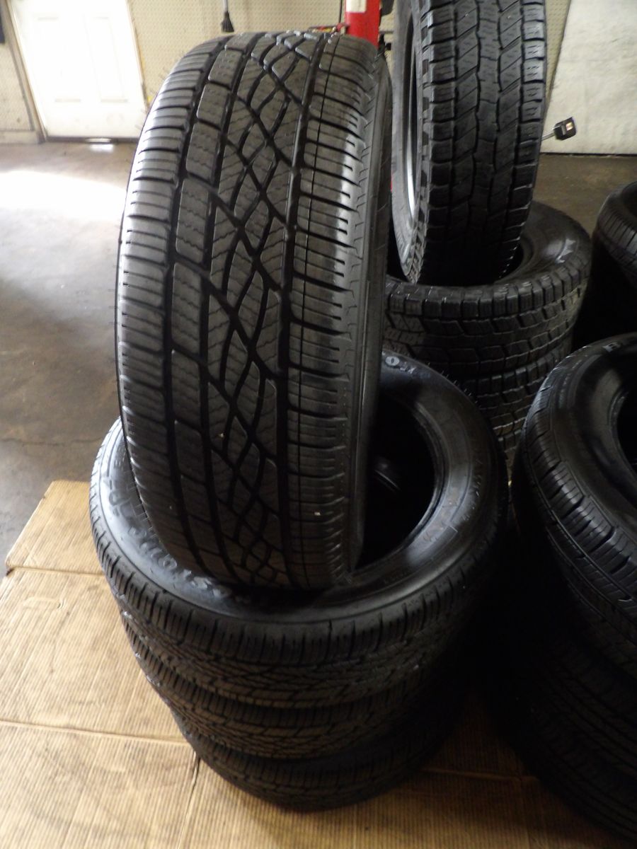 215/55R17 FIRESTONE FIREHAWK AS V2 SET OF USED TIRES