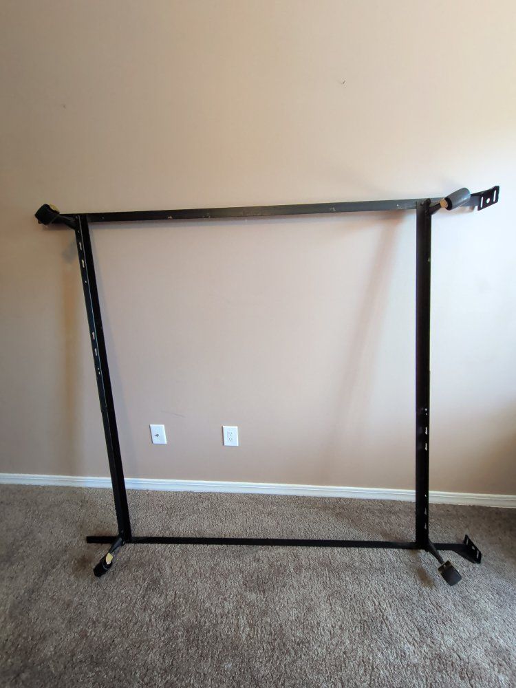 Free Queen/Full Black Metal Bed Frame