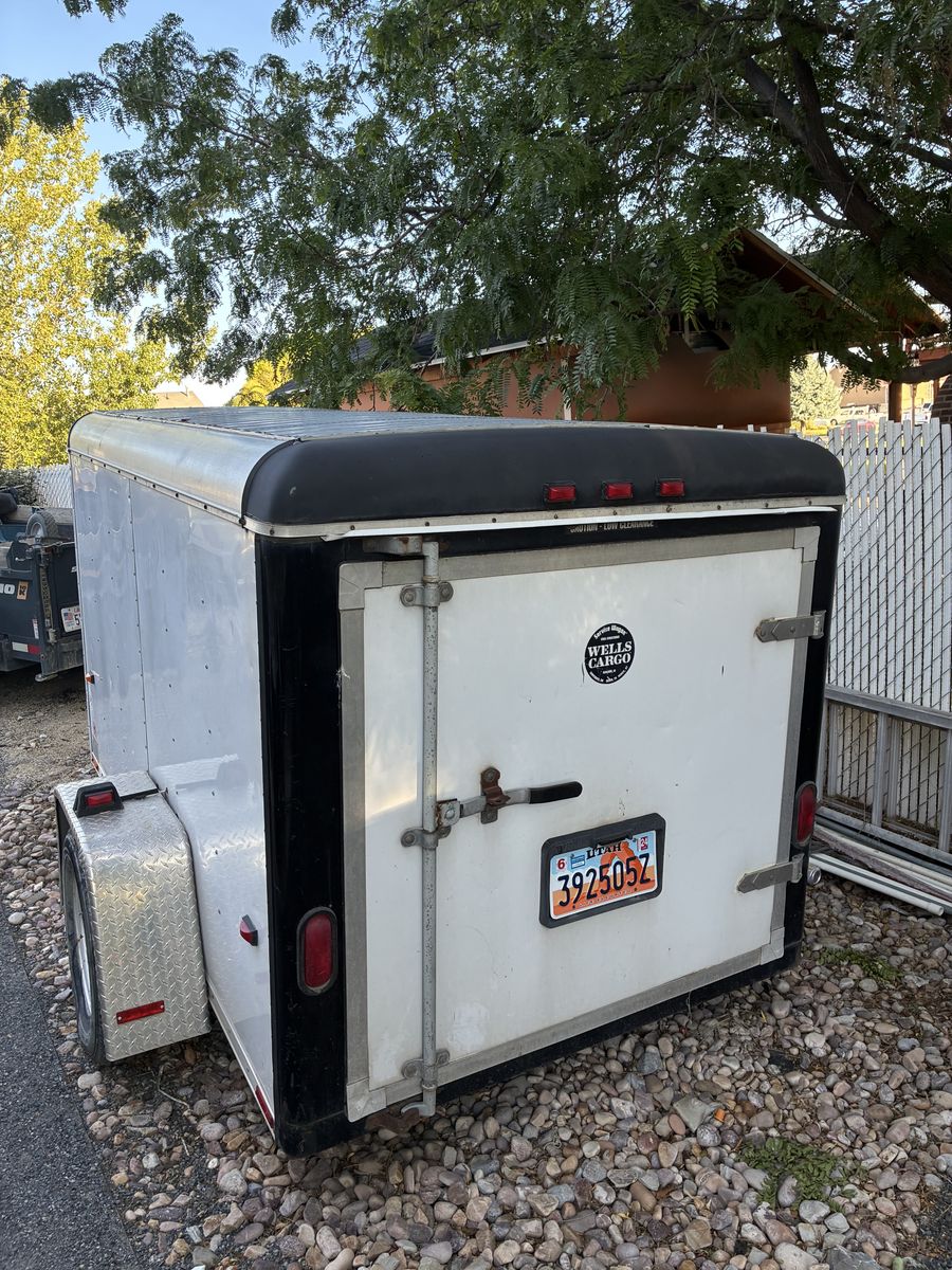 Wells Cargo Enclosed Cargo Trailer – Single Axle, Ready to Haul! $3k OB