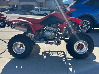 Honda TRX 400EX Sportrax ATV - Red, 400cc Engine, White Bros. Exhaust