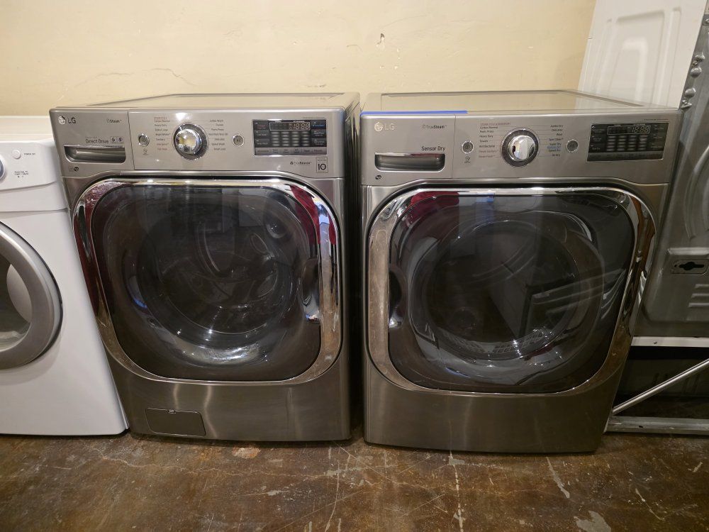 Lg washer and electeic dryer