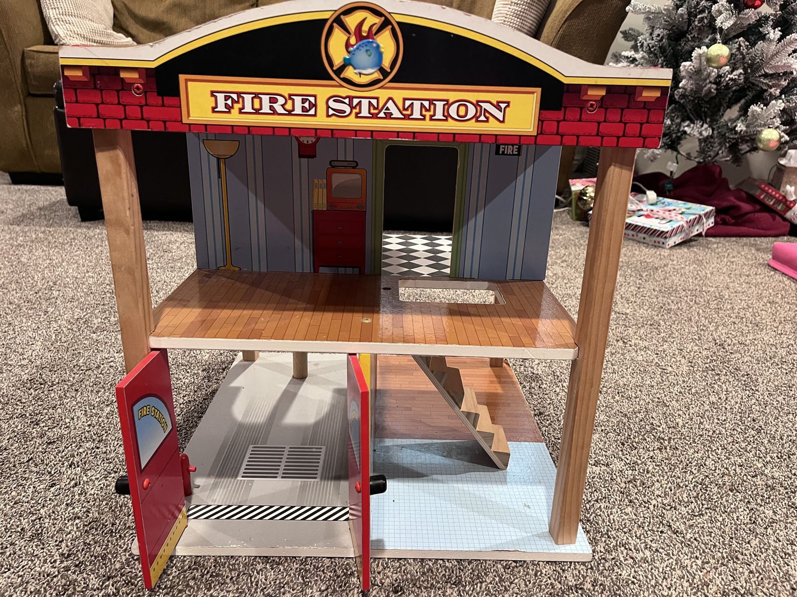 Wooden Fire Station