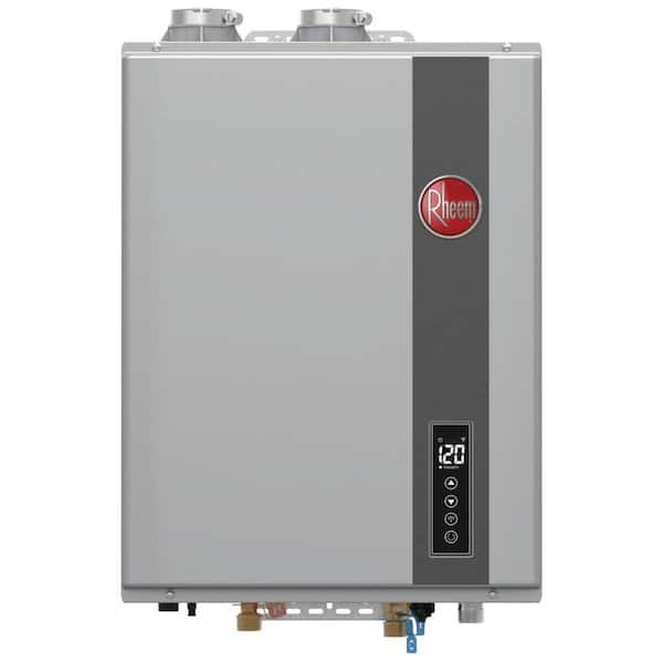 Rheem Performance Platinum 9.5 GPM Smart Super High Efficiency Indoor or Outdoor Natural Gas Tankless Water Heater