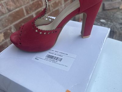 Red high heels