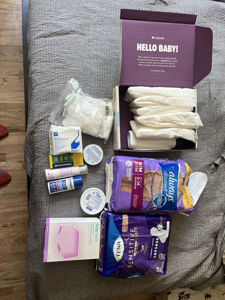 Postpartum supplies