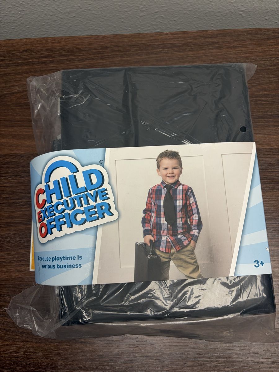 Child Executive Officer Pretend Play Briefcase