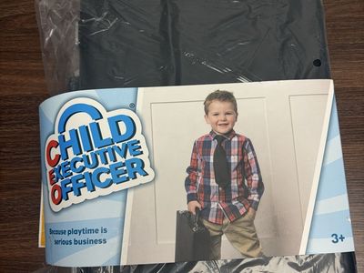 Child Executive Officer Pretend Play Briefcase