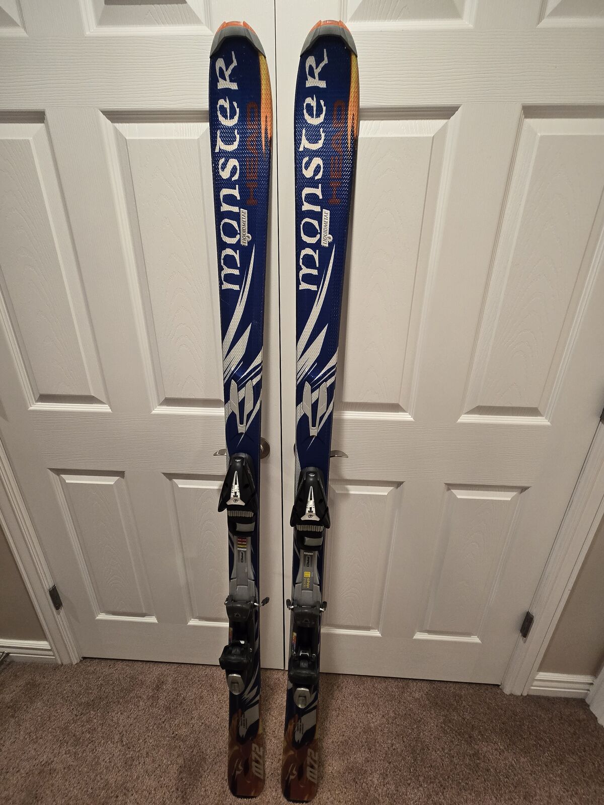Head Monster M72i 177 liquid metal Skis With Tyrola Sympro 100 Adjustable Bindings