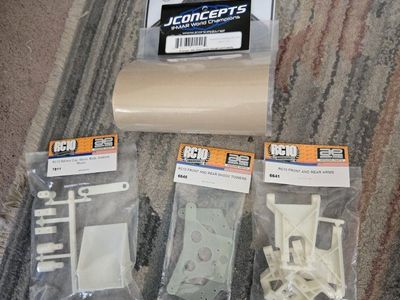 Team Associated RC10 Parts Bundle New in Package Shock Towers Arms Mounts