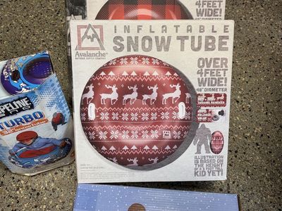 5 new snow tubes
