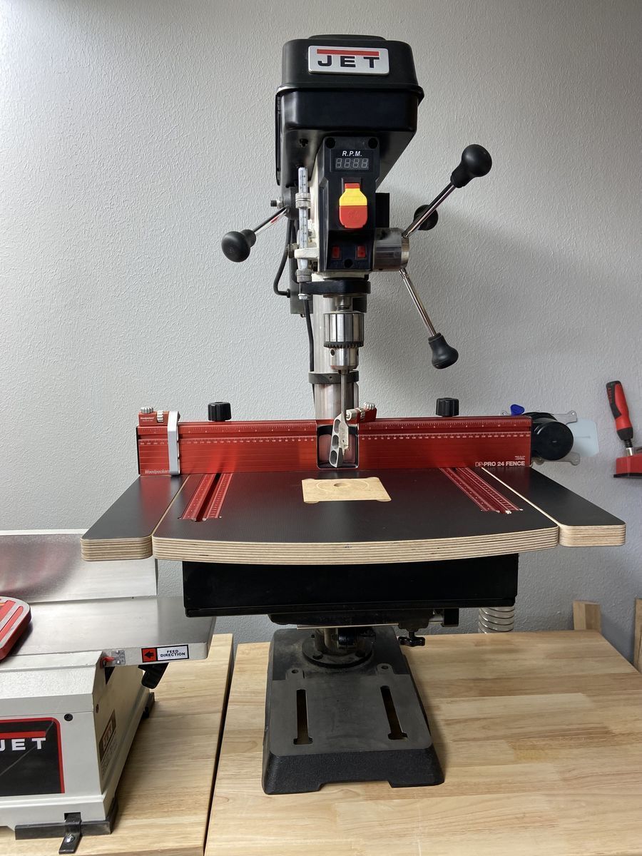 Jet 12" Drill Press + Work Table