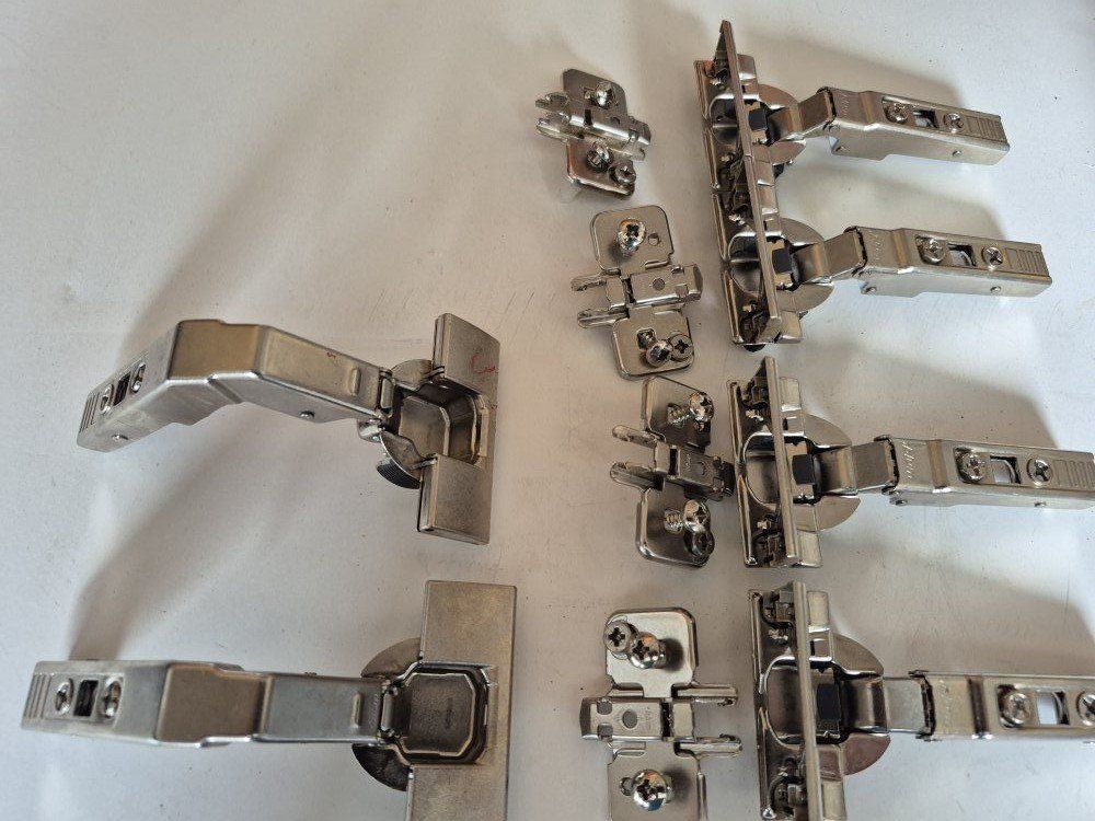 Blum Concealed Cabinet Hinges and Mounting Plates Assortment