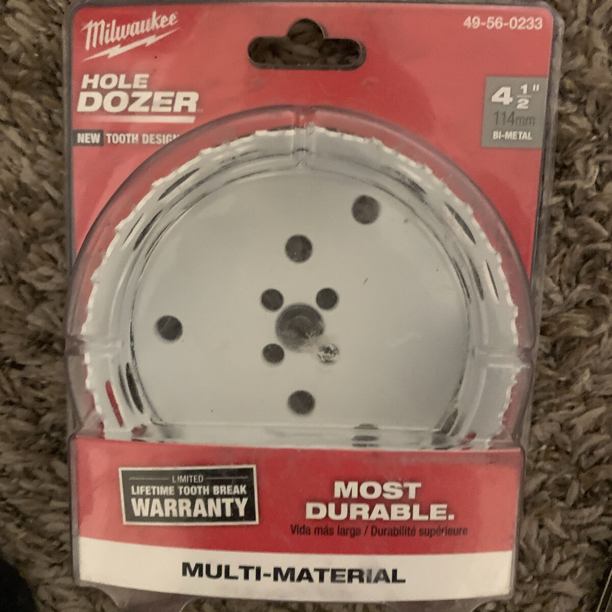 Milwauke 4-1/2 in. Hole Dozer Bi-Metal Hole Saw