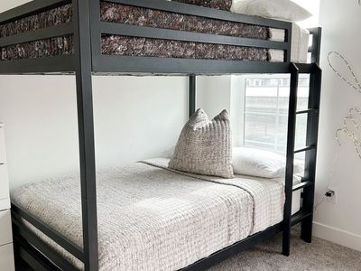 RH Restoration Hardware Full Over Full Bunk Bed – Metal