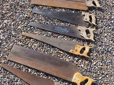 SIX older saws