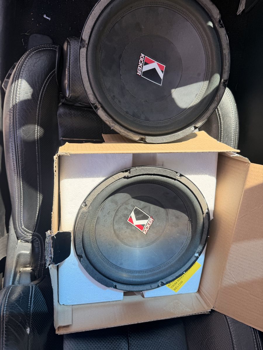 Kicker Stillwater Designs C10a Competition 10" 4 Ohm Car Subwoofers (Pair)