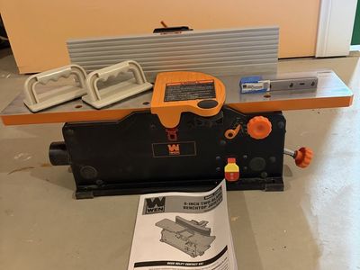 Wen JT3062 6” jointer with two sets of extra blades