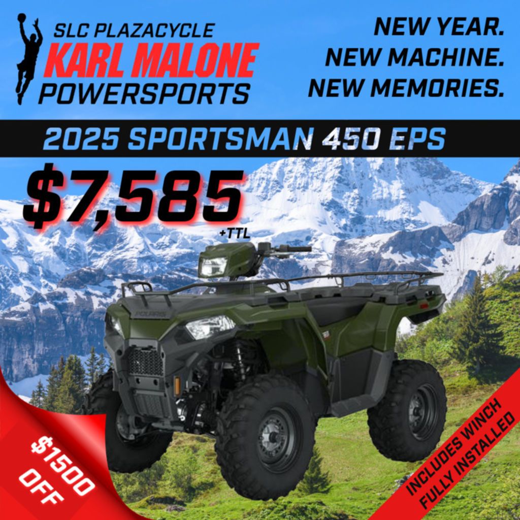 2025 Polaris Sportsman 450 H.O. EPS Sage Green - P