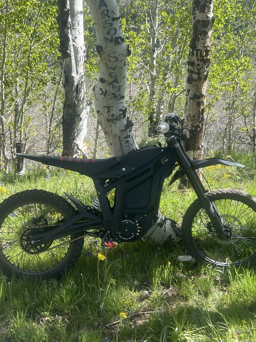 2023 talaria mx4 Electric Dirt Bike - Black, with upgrades