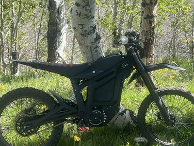 2023 talaria mx4 Electric Dirt Bike - Black, with upgrades