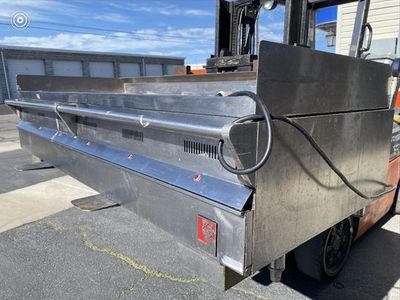 Wolf IRG72C-4 72” Commercial Infrared Gas Griddle stainless steel Natural Gas - Needs Cleaning