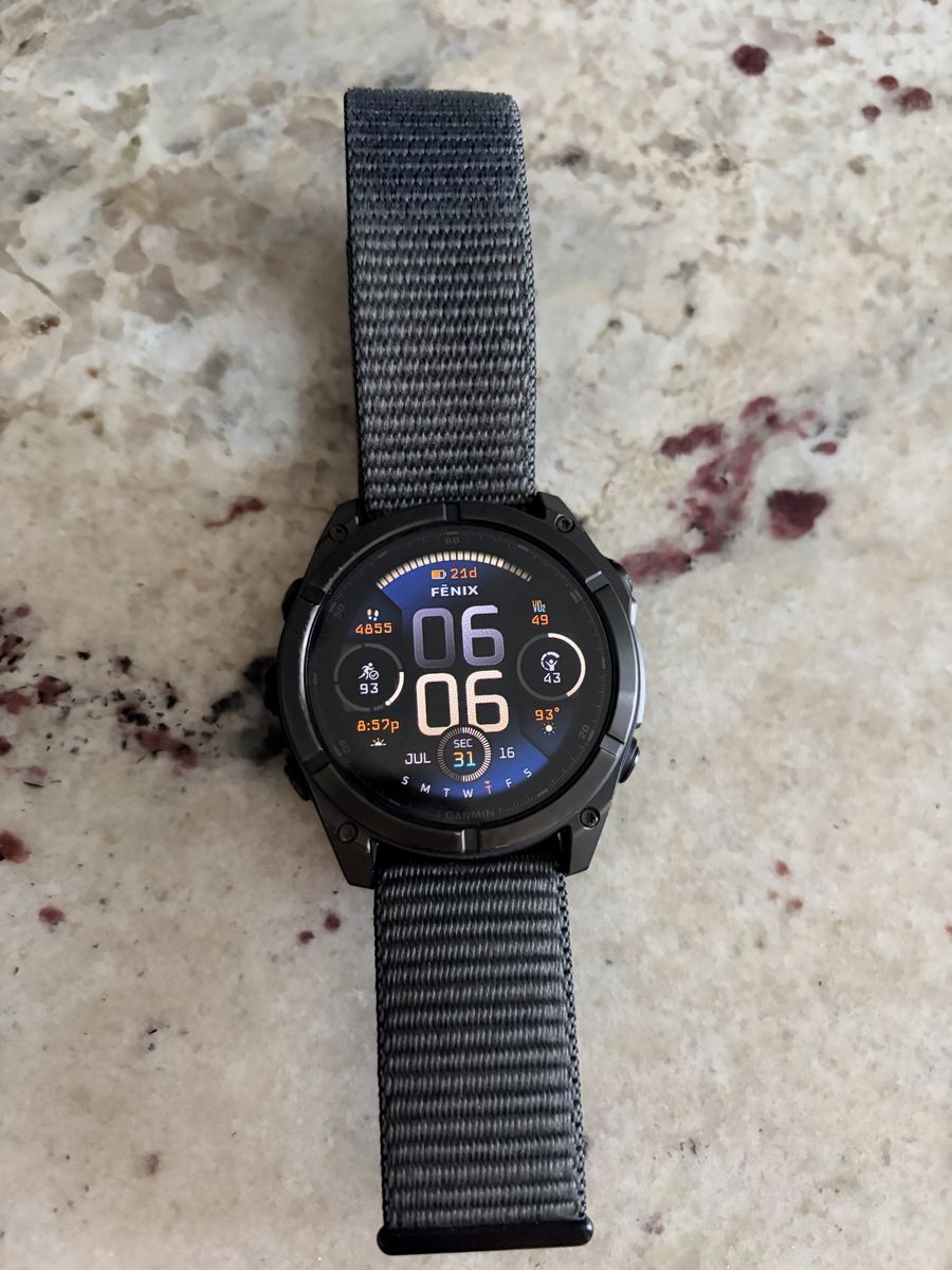 Garmin Fenix 8 AMOLED Sapphire 51mm GPS Smartwatch - Great Condition with Extras $750 OBO open to trade for Apple Watch Ultra 3