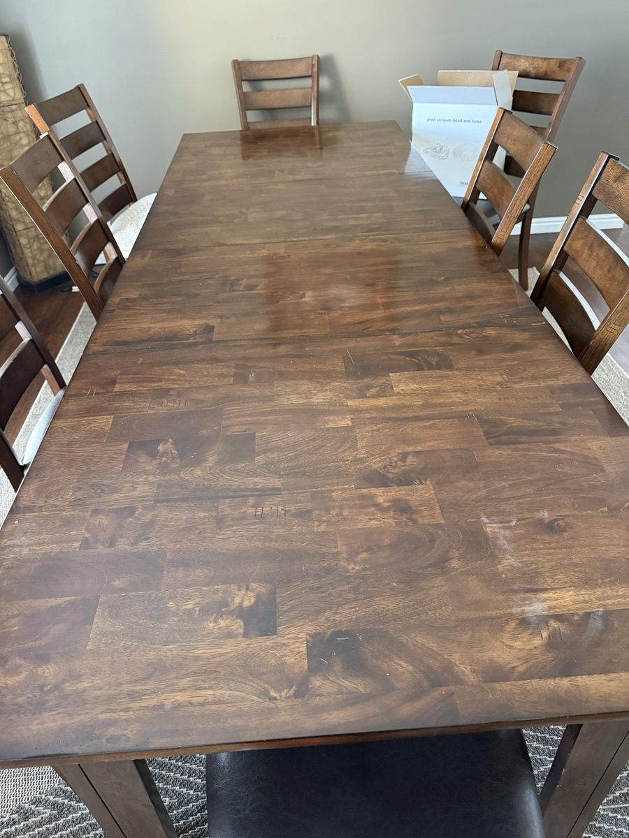 Large dining table