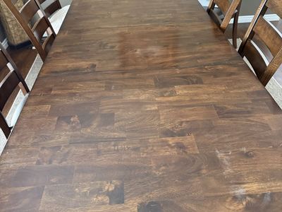 Large dining table