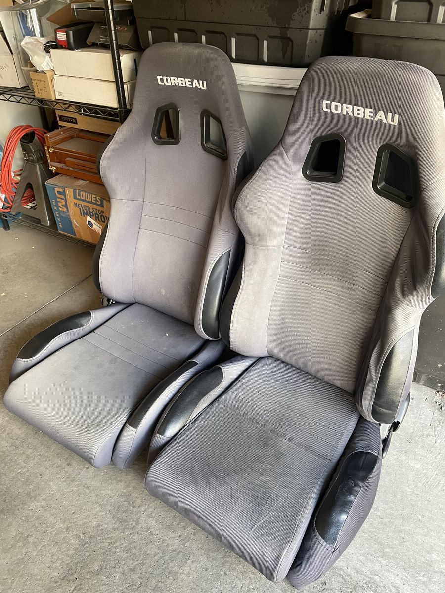 *LOOK!* Used set of CORBEAU A4 Racing Seats - Fully Reclining